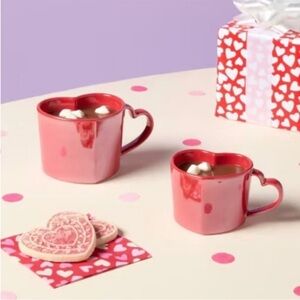 Target heart mug